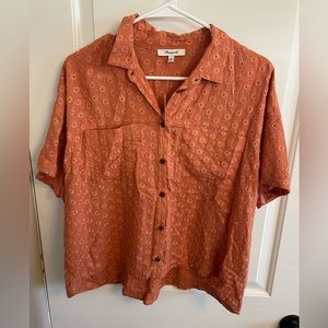 Madewell Short Sleeve Blouse